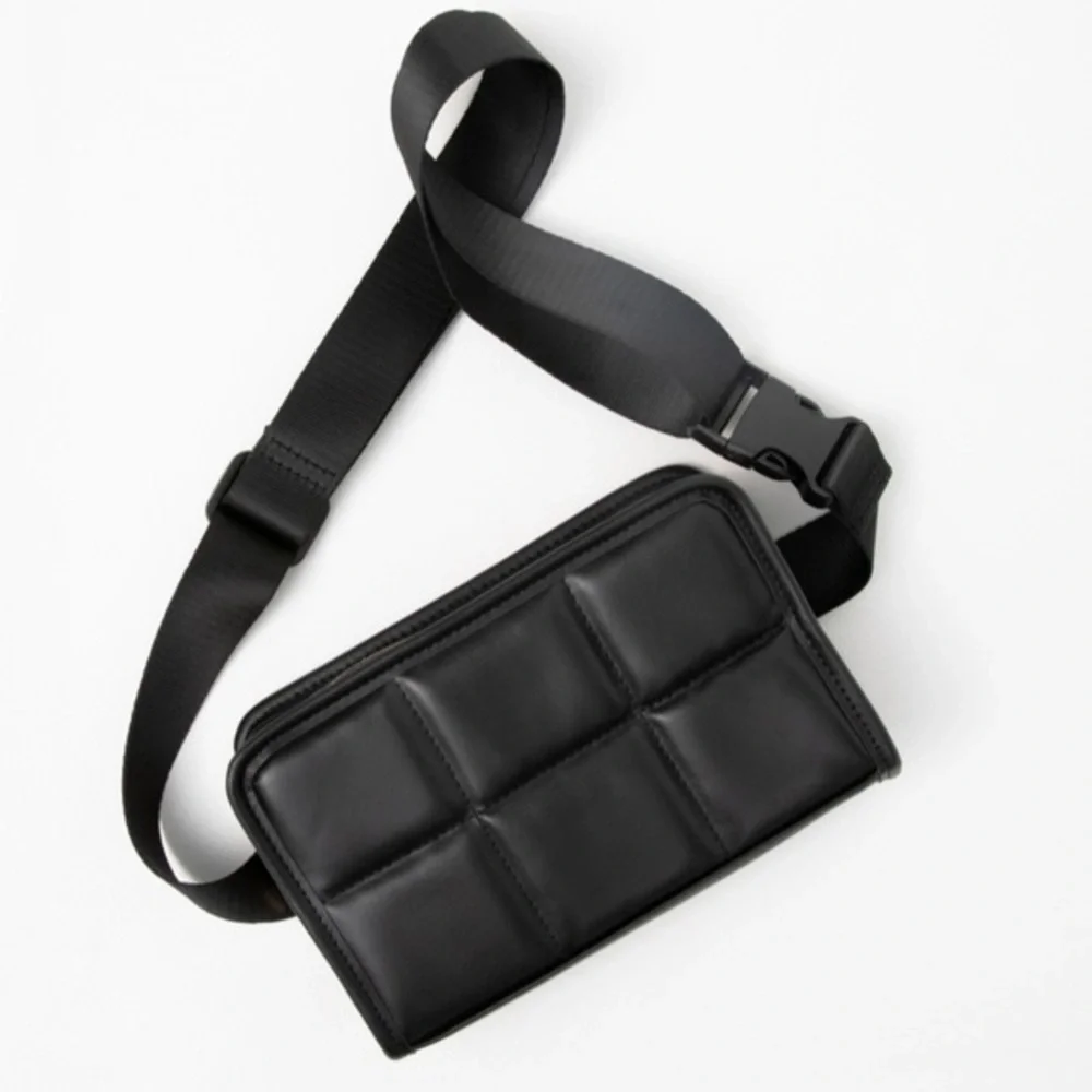 Like New! Amanda Uprichard Quilted Faux Leather Belt Bag
